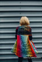 Ladda upp bild till gallerivisning, Long Cardigan - SYMPHONY RAINBOW DARK
