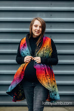 Ladda upp bild till gallerivisning, Long Cardigan - SYMPHONY RAINBOW DARK
