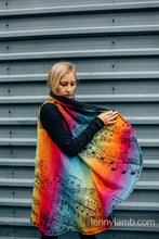 Ladda upp bild till gallerivisning, Long Cardigan - SYMPHONY RAINBOW DARK
