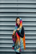Ladda upp bild till gallerivisning, Long Cardigan - SYMPHONY RAINBOW DARK
