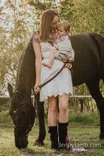 Ladda upp bild till gallerivisning, Lenny Lamb Woven Baby Wrap/Vävd sjal - GALLOP - RACE - 78% bomull, 22% silke
