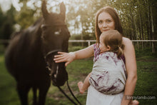 Ladda upp bild till gallerivisning, Lenny Lamb Woven Baby Wrap/Vävd sjal - GALLOP - RACE - 78% bomull, 22% silke
