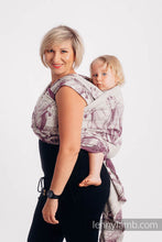 Ladda upp bild till gallerivisning, Lenny Lamb Woven Baby Wrap/Vävd sjal - GALLOP - RACE - 78% bomull, 22% silke
