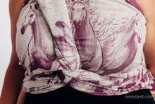 Ladda upp bild till gallerivisning, Lenny Lamb Woven Baby Wrap/Vävd sjal - GALLOP - RACE - 78% bomull, 22% silke
