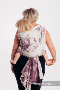 Lenny Lamb Woven Baby Wrap/Vävd sjal - GALLOP - RACE - 78% bomull, 22% silke