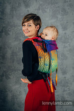 Load image into Gallery viewer, Lenny Buckle Onbuhimo Carrier - RAINBOW LOTUS - 100% cotton
