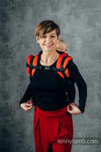 Load image into Gallery viewer, Lenny Buckle Onbuhimo Carrier - RAINBOW LOTUS - 100% cotton
