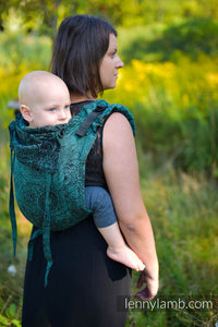 Lenny Buckle Onbuhimo Carrier - WILD WINE - IVY  - 51% Bomull, 49% silke