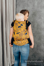 Ladda upp bild till gallerivisning, LennyPreschool Carrier - UNDER THE LEAVES - GOLDEN AUTUMN - 100% bomull

