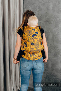 LennyPreschool Carrier - UNDER THE LEAVES - GOLDEN AUTUMN - 100% cotton