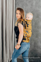Ladda upp bild till gallerivisning, LennyPreschool Carrier - UNDER THE LEAVES - GOLDEN AUTUMN - 100% bomull
