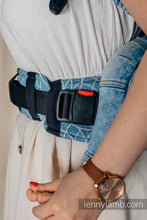 Ladda upp bild till gallerivisning, LennyPreschool Carrier - LOTUS - BLUE - 100% linne
