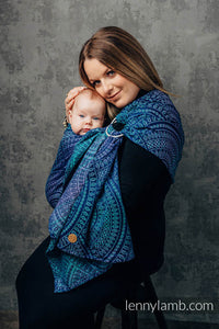 Ring Sling - PEACOCK'S TAIL - PROVANCE - 100% cotton