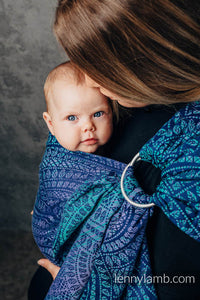 Ring Sling - PEACOCK'S TAIL - PROVANCE - 100% cotton