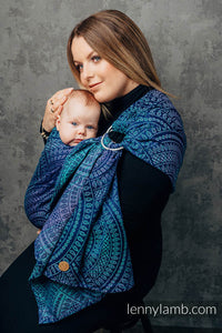 Ring Sling - PEACOCK'S TAIL - PROVANCE - 100% cotton