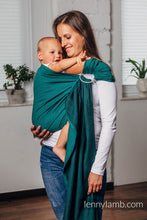 Laden Sie das Bild in den Galerie-Viewer, Lenny Lamb Ringsjal - EMERALD - 100% bomull
