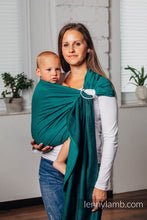 Laden Sie das Bild in den Galerie-Viewer, Lenny Lamb Ringsjal - EMERALD - 100% bomull
