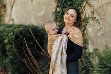 Load image into Gallery viewer, Ring sling - LOTUS - GOLD - 100% linen
