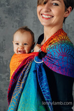 Laden Sie das Bild in den Galerie-Viewer, Lenny Lamb Ringsjal - RAINBOW LOTUS - 100% bomull
