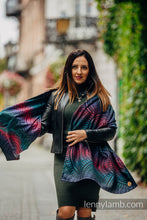 Laden Sie das Bild in den Galerie-Viewer, Shawl - Peacock´s Tail - Black Opal
