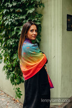Laden Sie das Bild in den Galerie-Viewer, Shawl - Rainbow Lotus
