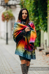 Shawl - Symphony Rainbow Dark