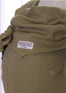 Wompat ILO Wrap Tai Oliivi - 100% bomull - Utförsäljning!