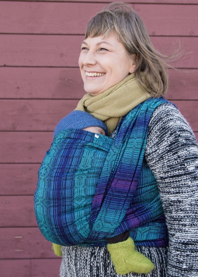 Vanamo Woven Wrap/Vävd sjal - Kide Kosmos - 100% ekologisk bomull