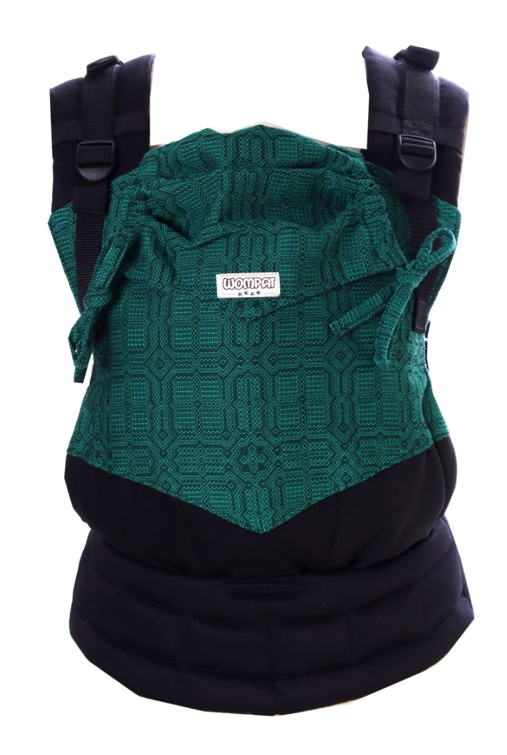 Wompat ILO Baby Carrier Kide Emerald - 100% ekologisk bomull