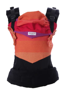 Wompat ILO Baby Carrier Classic Rainbow Red - 100% ekologisk bomull