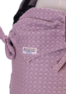 Wompat ILO Baby Carrier Ruusunen - 100% ekologisk bomull