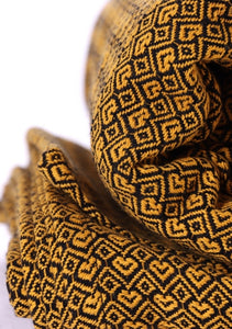 Vanamo Woven Wrap/Vävd sjal - Lempi Aurinko - 100% bomull