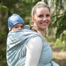 Laden Sie das Bild in den Galerie-Viewer, Vanamo Woven Wrap/Vävd sjal - Kide Kiuru - 75% ekologisk bomull, 25% linne
