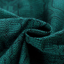 Load image into Gallery viewer, Vanamo Woven Wrap - Kide Emerald, newborn - 100% organic cotton
