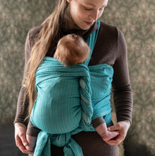 Laden Sie das Bild in den Galerie-Viewer, Vanamo Woven Wrap/Vävd sjal - Solki Puro, newborn - 100% ekologisk bomull
