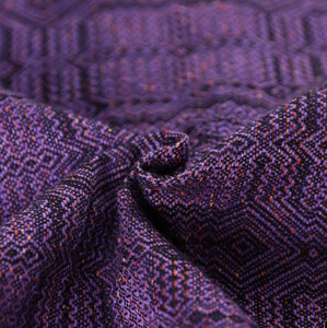 Vanamo Woven Wrap - Kide Krookus - 55% organic cotton, 30% linen, 15% bourette silk