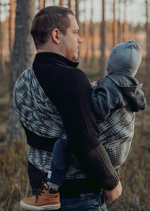 Vanamo Woven Wrap/Vävd sjal - Kaiku Ukkonen - 100% ekologisk bomull
