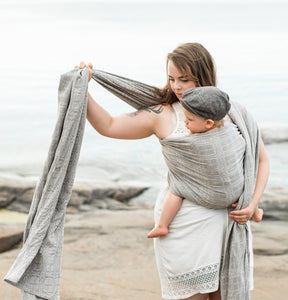 Vanamo Woven Wrap/Vävd sjal - Kide Utu - 100% ekologisk bomull