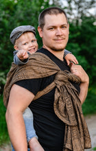 Laden Sie das Bild in den Galerie-Viewer, Vanamo Woven Wrap/Vävd sjal - Kide Vilja - 60% ekologisk bomull, 35% hampa, 5% kapok
