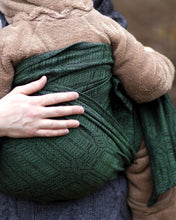 Load image into Gallery viewer, Vanamo Woven Wrap - Kide Nokkonen - 40% organic cotton, 30% linen, 30% merino wool
