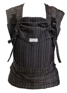 Wompat ILO Wrap Tai Graniitti Dark - 100% ekologisk bomull