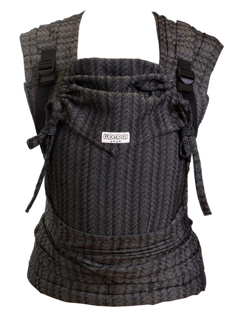 Wompat ILO Wrap Tai Graniitti Dark - 100% ekologisk bomull
