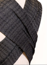Ladda upp bild till gallerivisning, Wompat ILO Wrap Tai Graniitti Dark - 100% ekologisk bomull
