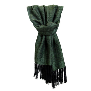 Vanamo Scarf - Kide Nokkonen, med tofsar - Utförsäljning!