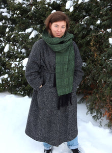 Vanamo Scarf - Kide Nokkonen, med tofsar - Utförsäljning!