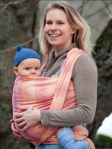 Vanamo Woven Wrap/Vävd sjal - Kide Sarastus - 100% ekologisk bomull