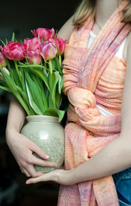 Vanamo Woven Wrap/Vävd sjal - Kide Sarastus - 100% ekologisk bomull