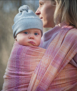 Vanamo Woven Wrap/Vävd sjal - Kide Sarastus - 100% ekologisk bomull