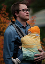 Load image into Gallery viewer, Wompat LITE Baby Carrier - Girasol Solymar - 100% cotton
