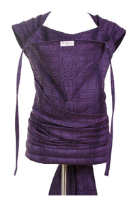 Wompat Wrap Tai Krookus - 55% ekologisk bomull, 30% linne, 15% bourettesilke